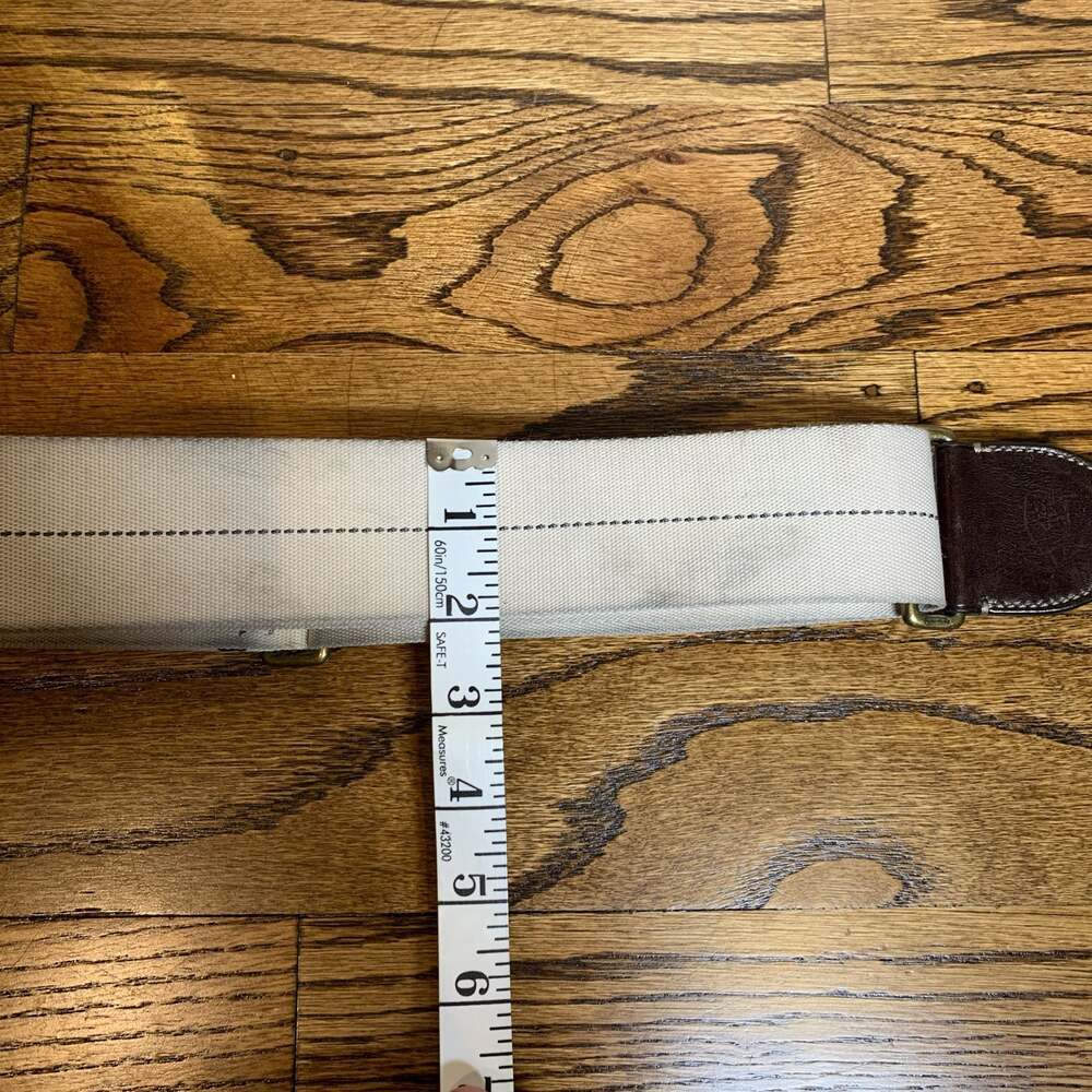 Vintage Coach Canvas and Leather Adjustable Replacement Shoulder Strap - Picture 3 of 4
